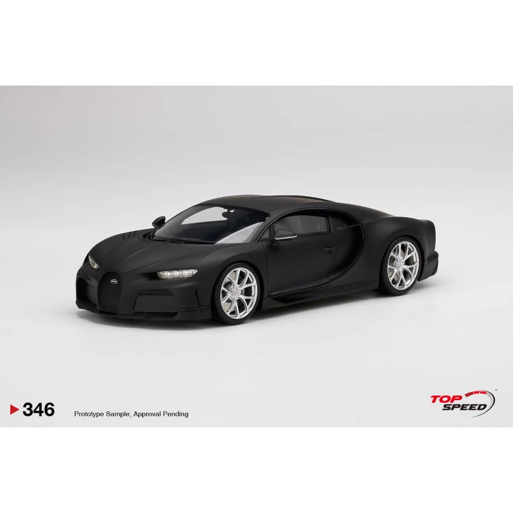 1/18 Scale Bugatti Chiron Super Sport 300 Test Model Car Motor Sport