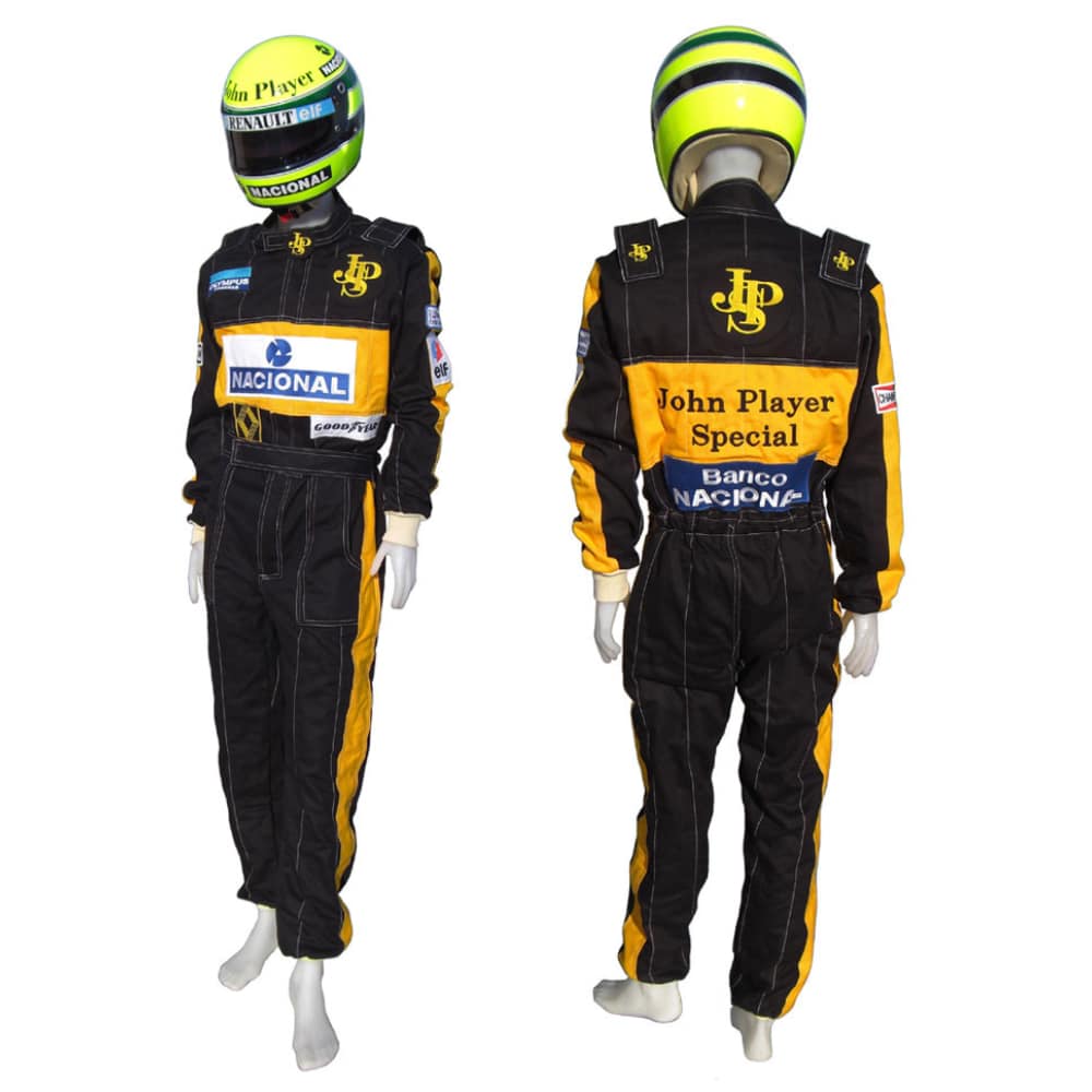 Ayrton Senna 1985 | Replica Formula 1 Race Suit | Lotus F1