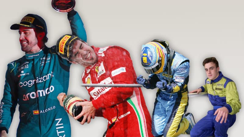 The evolution of Fernando Alonso — 'Aston driver is just enjoying