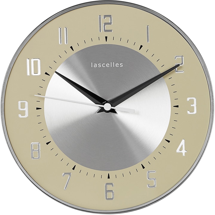 Deco wall Clock Cream