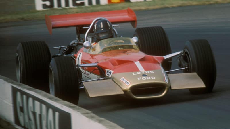 Graham Hill 1969 Lotus
