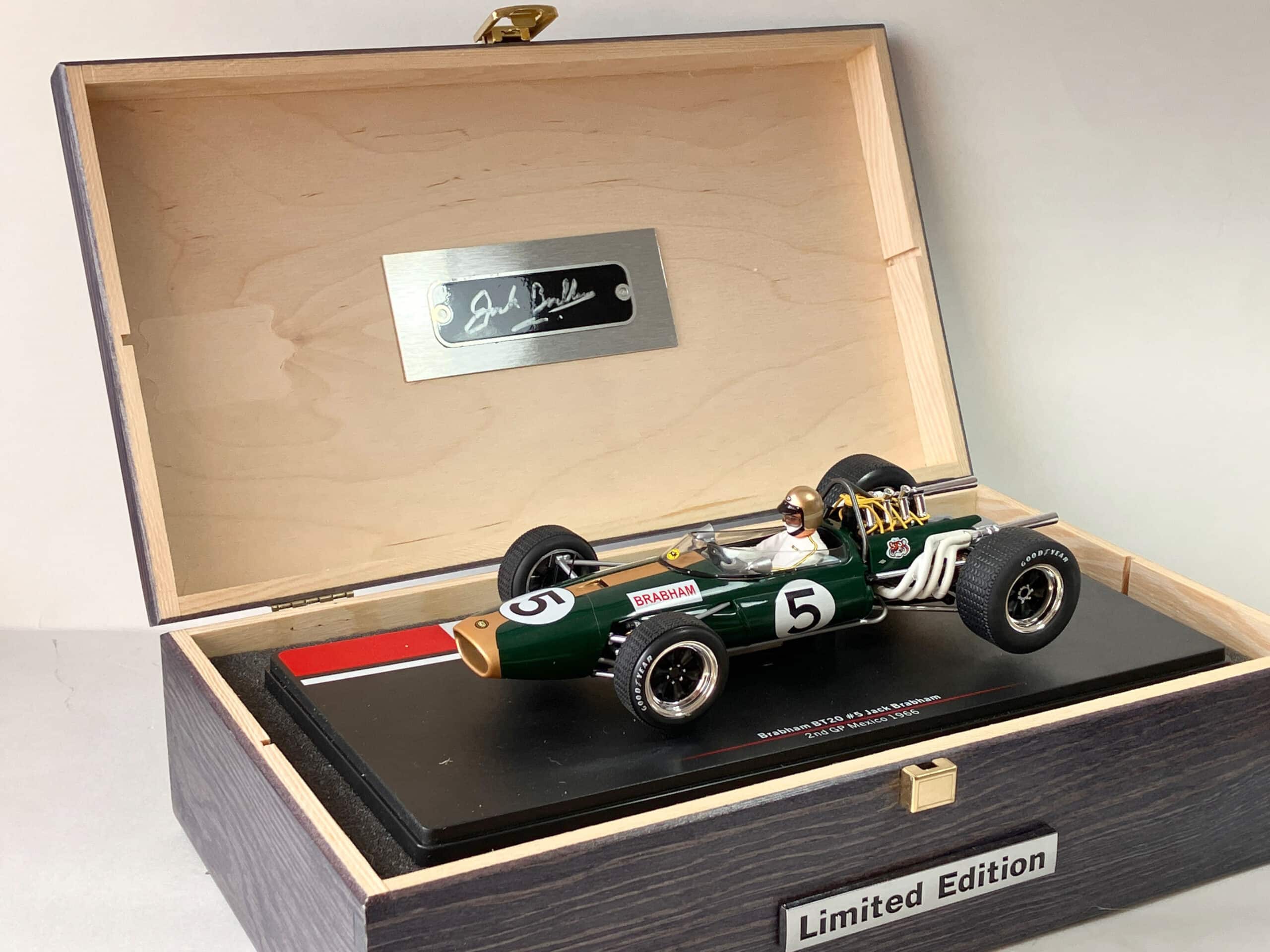 Jack Brabham 'signature' Brabham Box Set