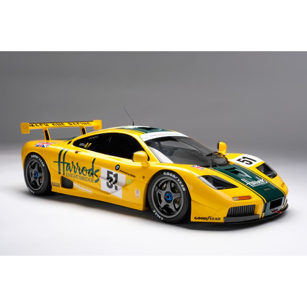 McLaren F1 GTR Harrods | 1995 Le Mans 24 Hours 3rd Place | 1:8 Scale Model Car