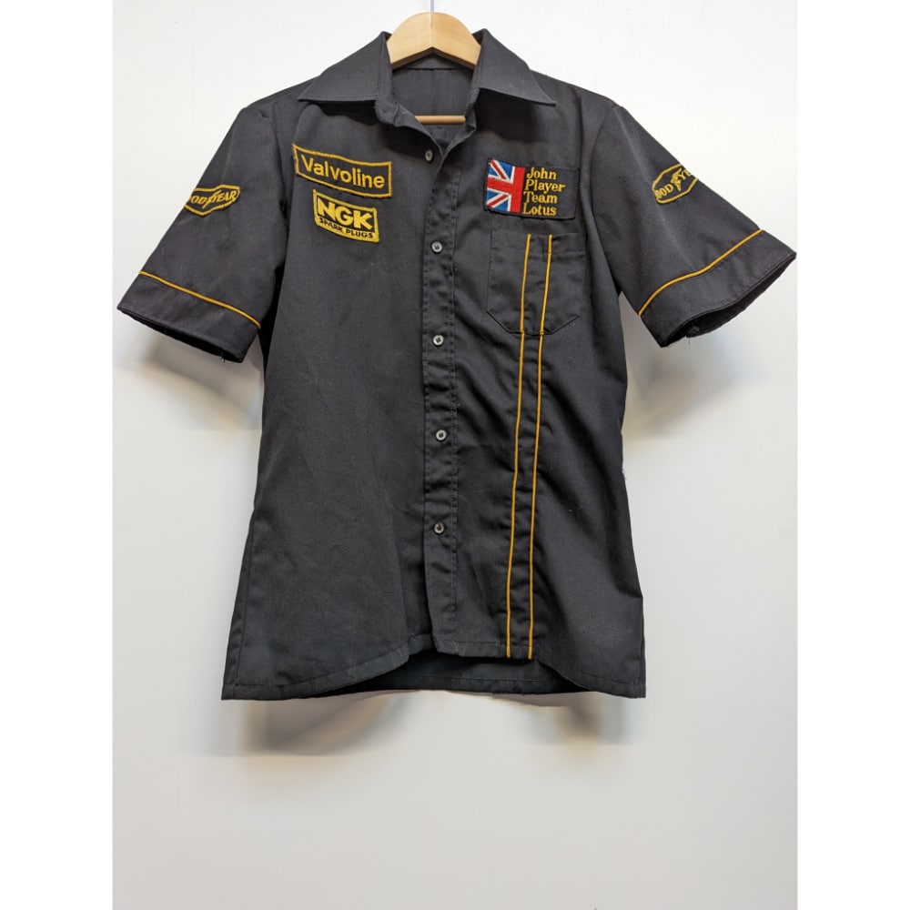 Original Vintage John Player Team Lotus 1978 Shirt Mint Condition