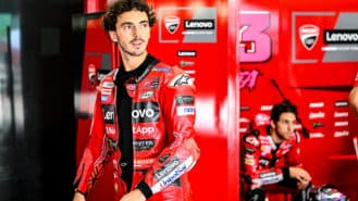 Red on red: could a Bagnaia v Bastianini MotoGP title duel turn nasty?