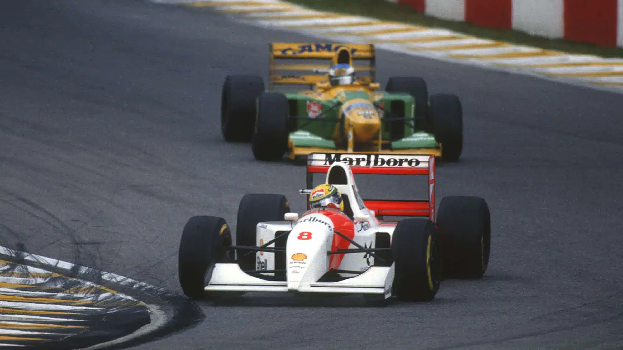 Ayrton Senna McLaren 1993 Brazilian GP Interlagos