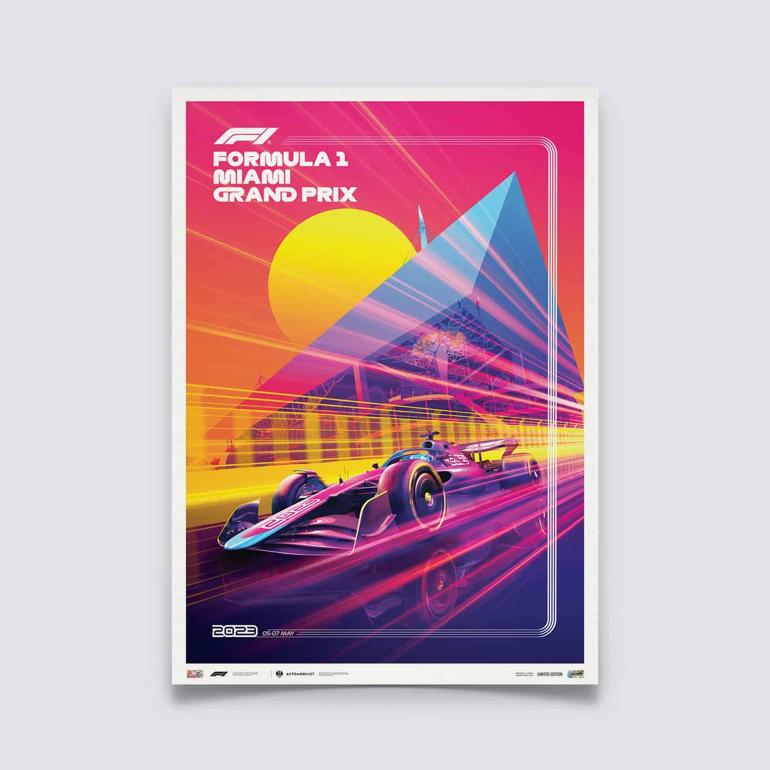 Formula 1 - Miami Grand Prix - 2023 Poster