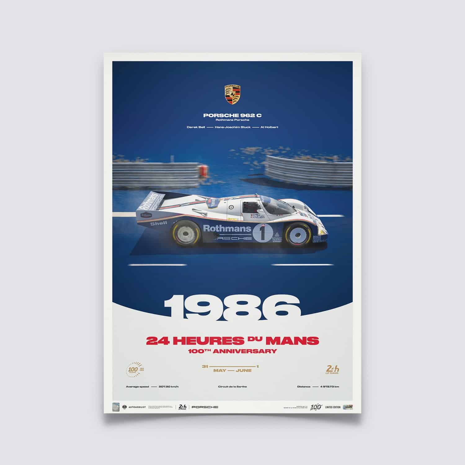 Porsche 962 C, 24H Le Mans