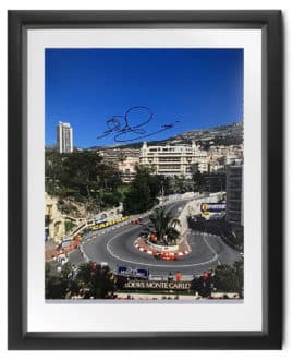 Product image for Nigel Mansell signed Ferrari 'Casino' photograph