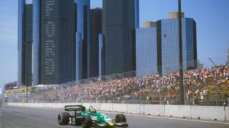 Final victory of F1’s greatest engine: DFV powers Tyrrell to Detroit win