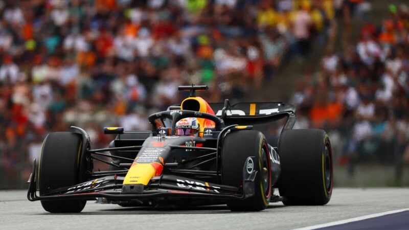 2 Max Verstappen red Bull 2023 Austrian GP