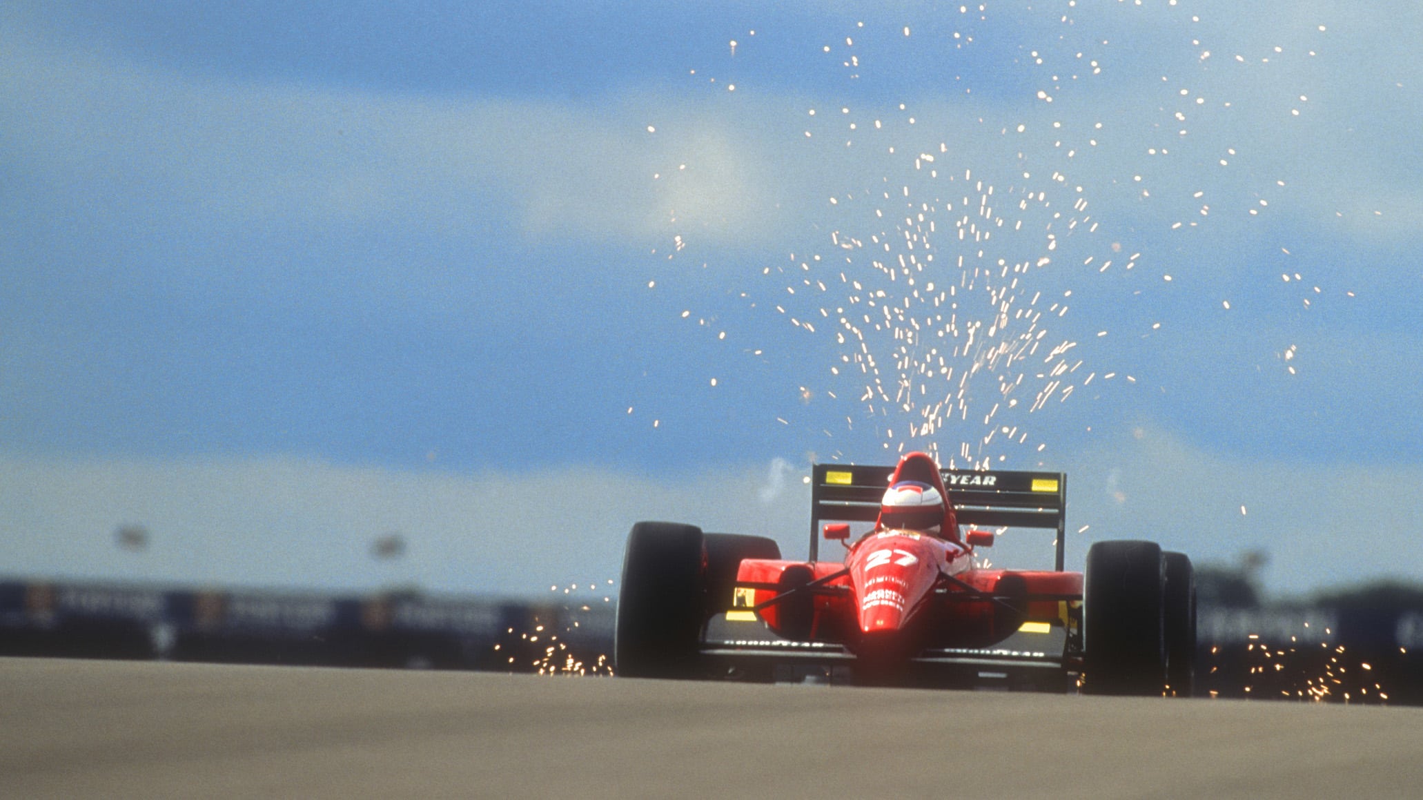 Jean Alesi in Ferrari F92A in 1992
