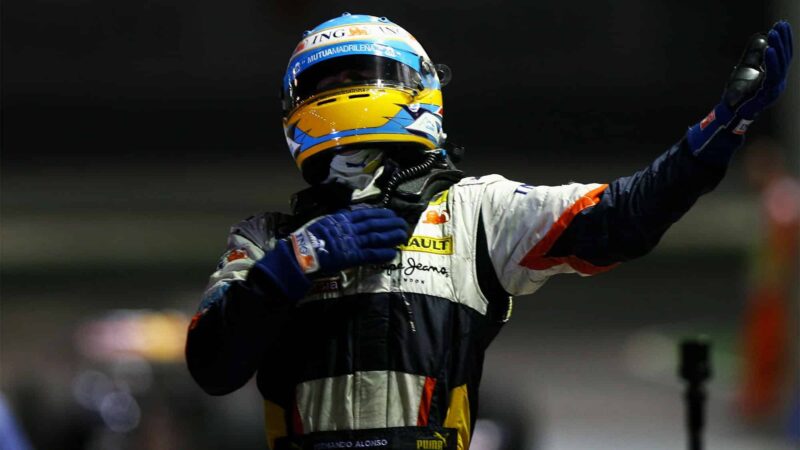 Fernando Alonso Renault Singapore 2008