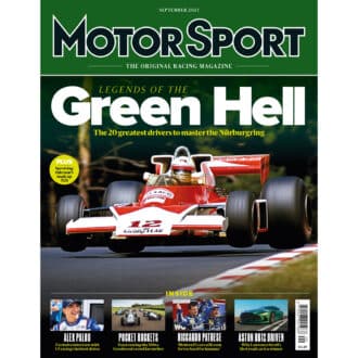 Product image for September 2023 | Legends of the Green Hell | Motor Sport Magazine