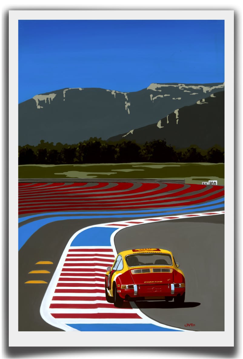 Un Ricard sinon rien! | Porsche 911 2.0 S - 1965 | Jean-Yves Tabourot | Limited Edition print