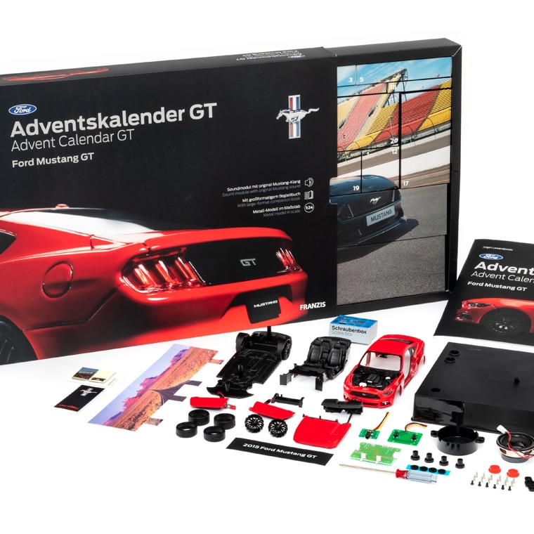 Build a Ford Mustang GT | Advent Calendar | Christmas Gift