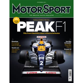 Product image for November 2023 | Williams FW15C: Peak F1 | Motor Sport Magazine