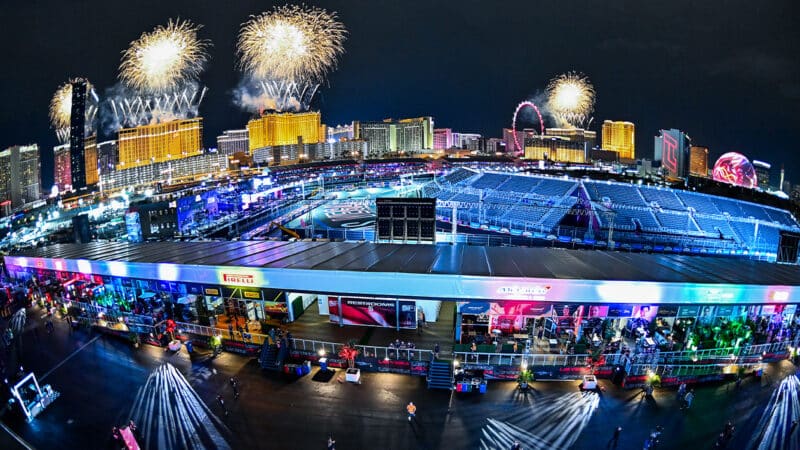 Glitzy F1 opening ceremony sets tone for divisive Las Vegas GP