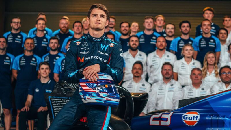 Logan Sargeant Williams 2023 Abu Dhabi