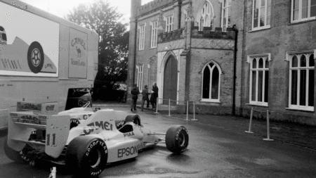 Flashback: Lotus launches its 1990 F1 car with Warwick and Donnelly