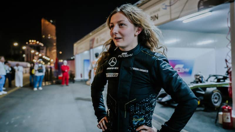 Doriane Pin: Mercedes junior driver who dominated her F1 Academy debut  weekend - Motor Sport Magazine