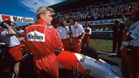 Mika Häkkinen steps out