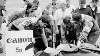Flashback: Nelson Piquet escapes Tamburello F1 crash