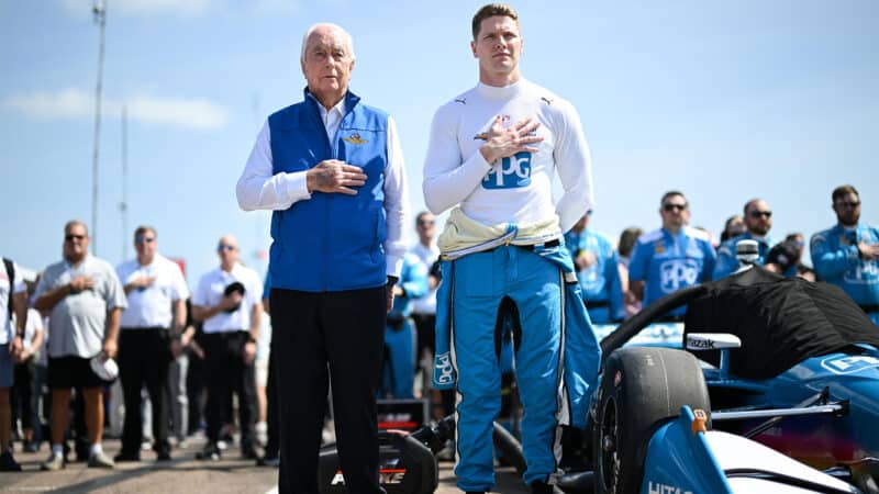 2 Josef Newgarden St Petersburg IndyCar race Penske 2024