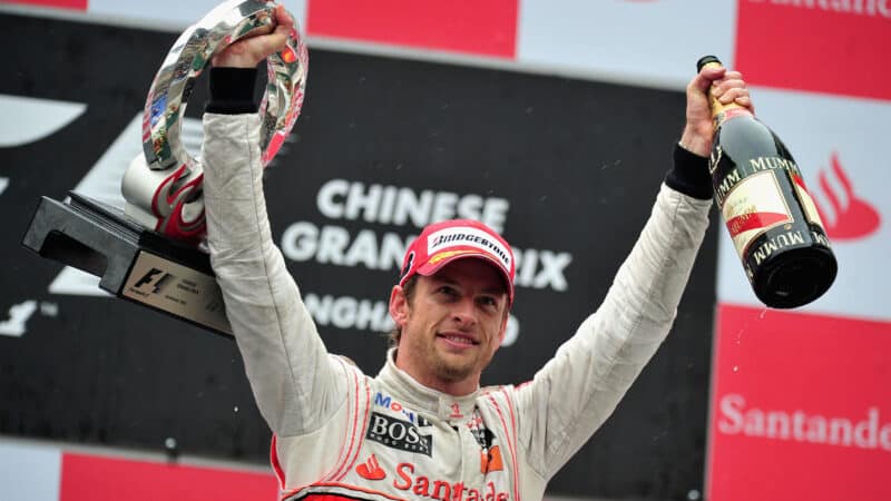 2010 Chinese Grand Prix Jenson Button