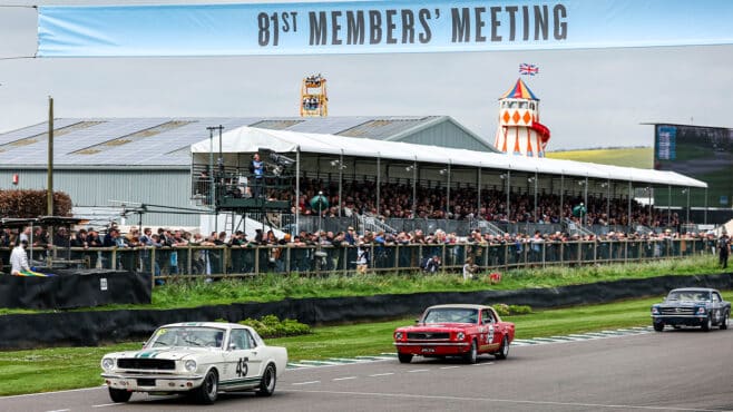 Can-Am rained thunder. Then came the Mustangs: 2024 Goodwood Members’ Meeting