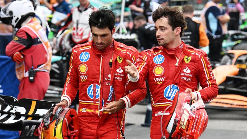 Ferrari Carlos Sainz Charles Leclerc