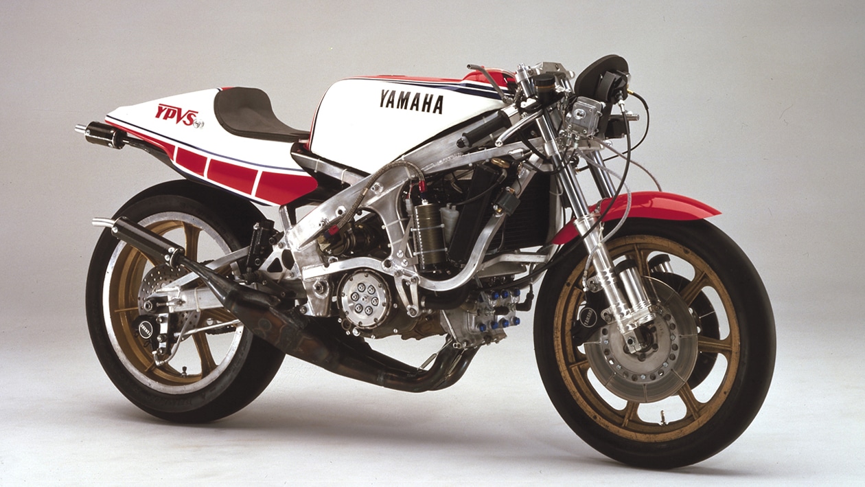 The start of something great: Yamaha's first V4 MotoGP bike