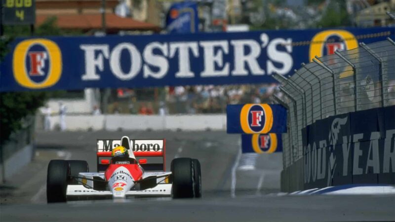 F1 racing action in 2025 Eastern Time