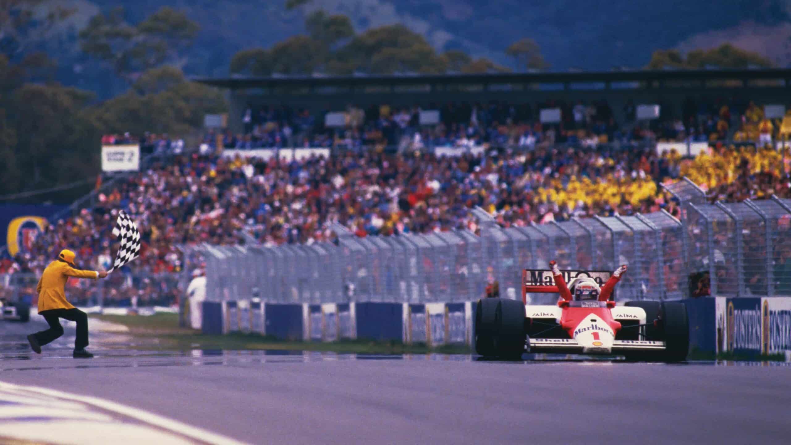 1986 F1 season: Prost, Piquet, Senna and Mansell take the 