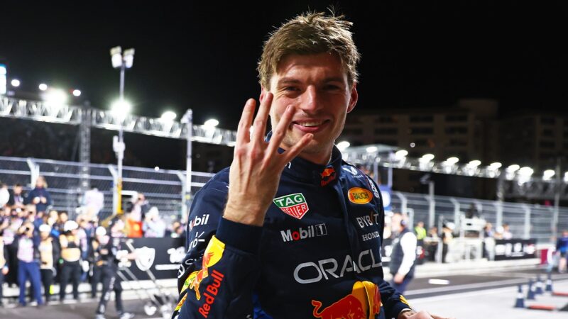 MAx-Verstappen-holds-up-four-fingers-after-winning-his-fourth-F1-championship-at-the-2024-Las-Vegas-Grand-Prix-800x450.jpg