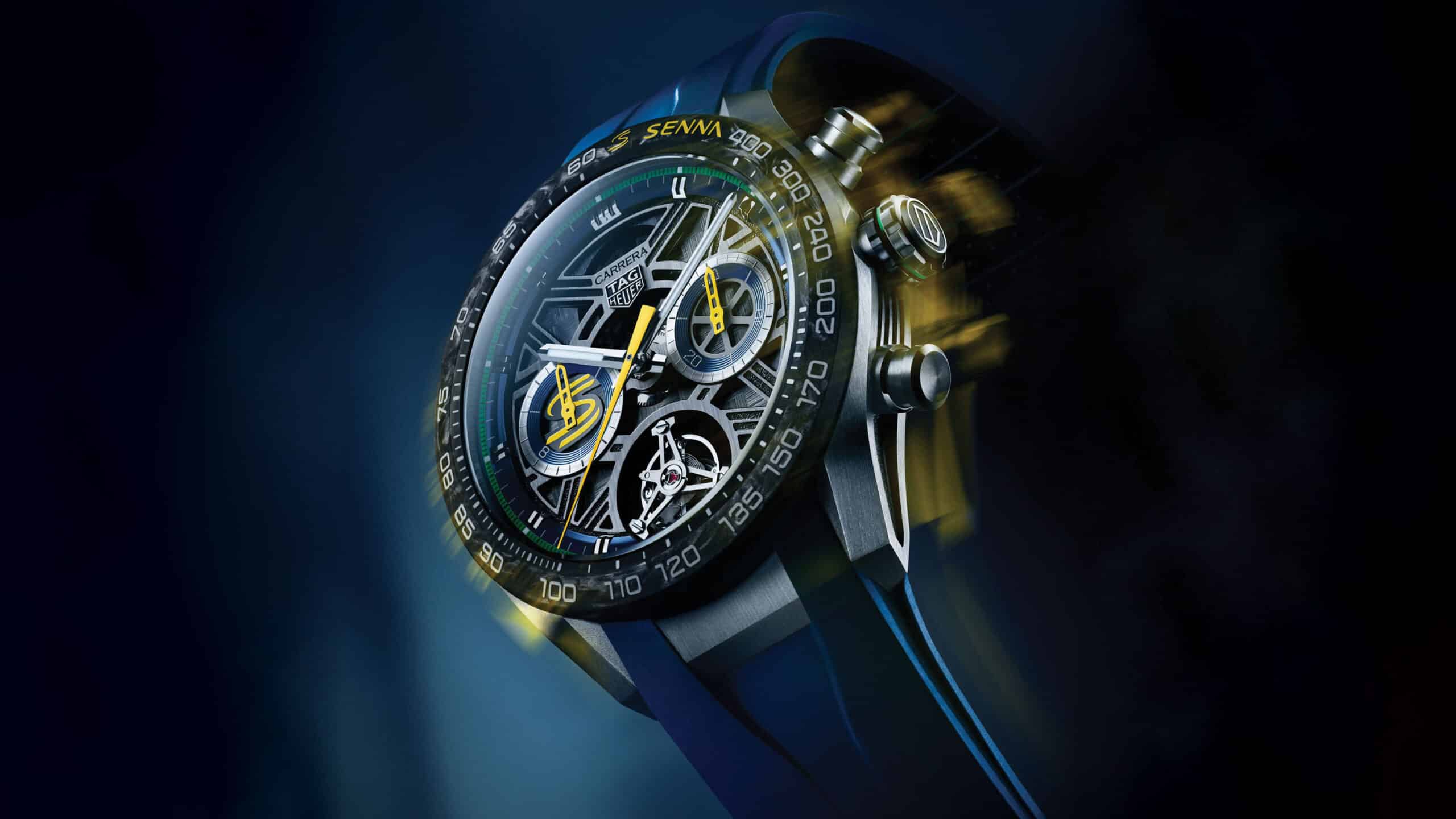 New TAG Heuer Senna watch is engraved with image of the F1
