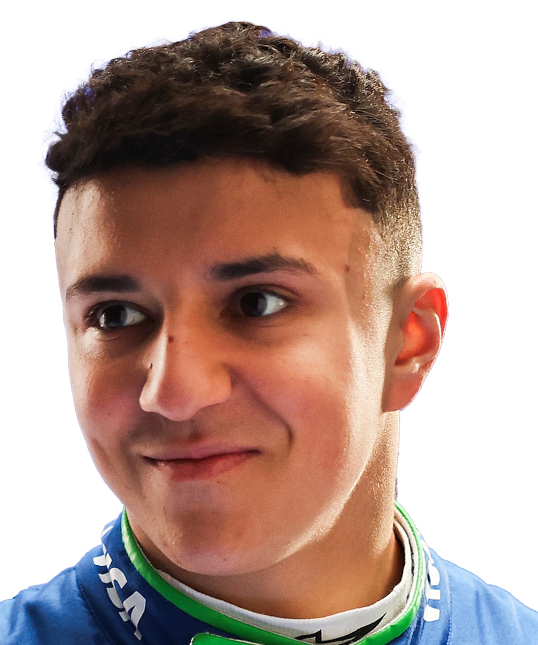Isack Hadjar 2025 head shot