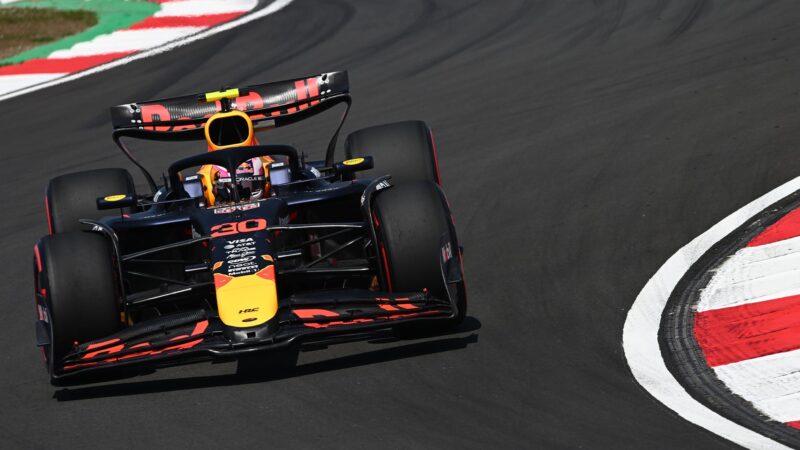 Liam Lawson in 2025 Chinese GP sprint qualifying