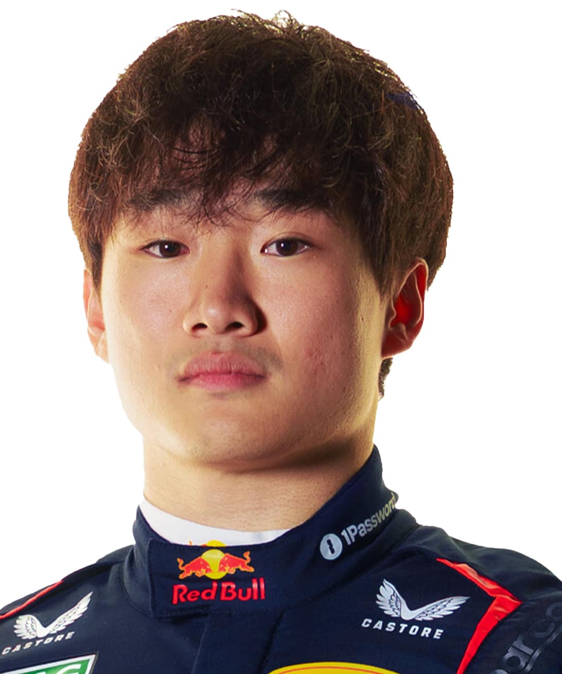 Yuki Tsunoda 2025 Red Bull head shot