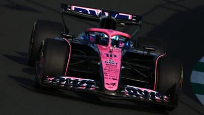 Pierre Gasly, Alpine, during Saudi Arabian GP practice