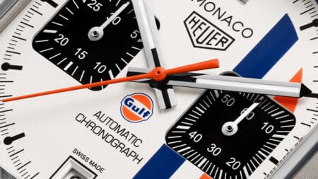 TAG Heuer reveals McQueen-inspired Monaco watch with classic Gulf livery