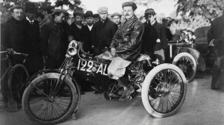 Why do the French love motorcycle racing so much? Because they invented it!