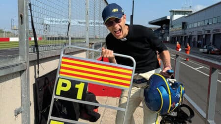 Nearly brilliant: How I came so close to winning at the Donington Historic Festival