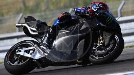 Exclusive: Yamaha’s V4 MotoGP bike seen for the first time!