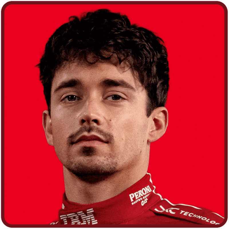 Charles Leclerc 2025 headshot