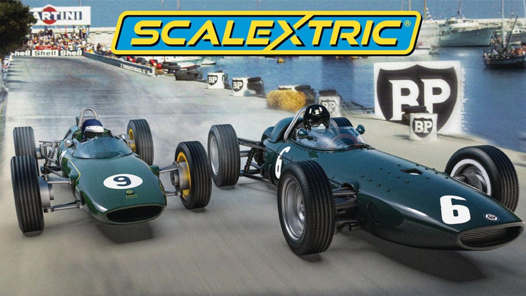 Clark, Hill and Scalextric's tribute to a classic Monaco duel