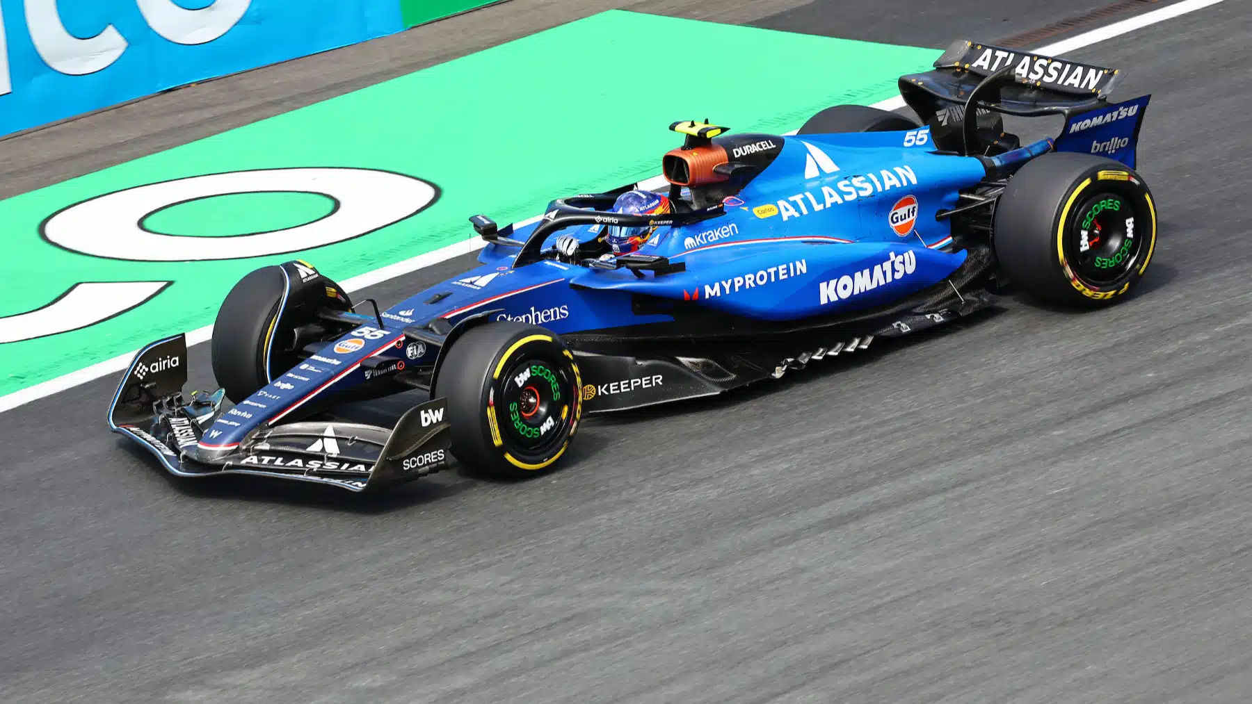 Carlos Sainz (Williams-Mercedes) during practice for the 2025 Dutch Grand Prix