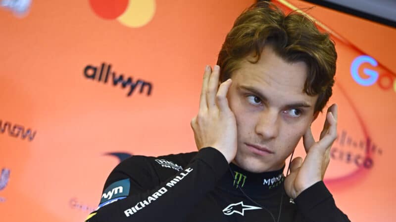 Oscar Piastri at the Azerbaijan Grand Prix