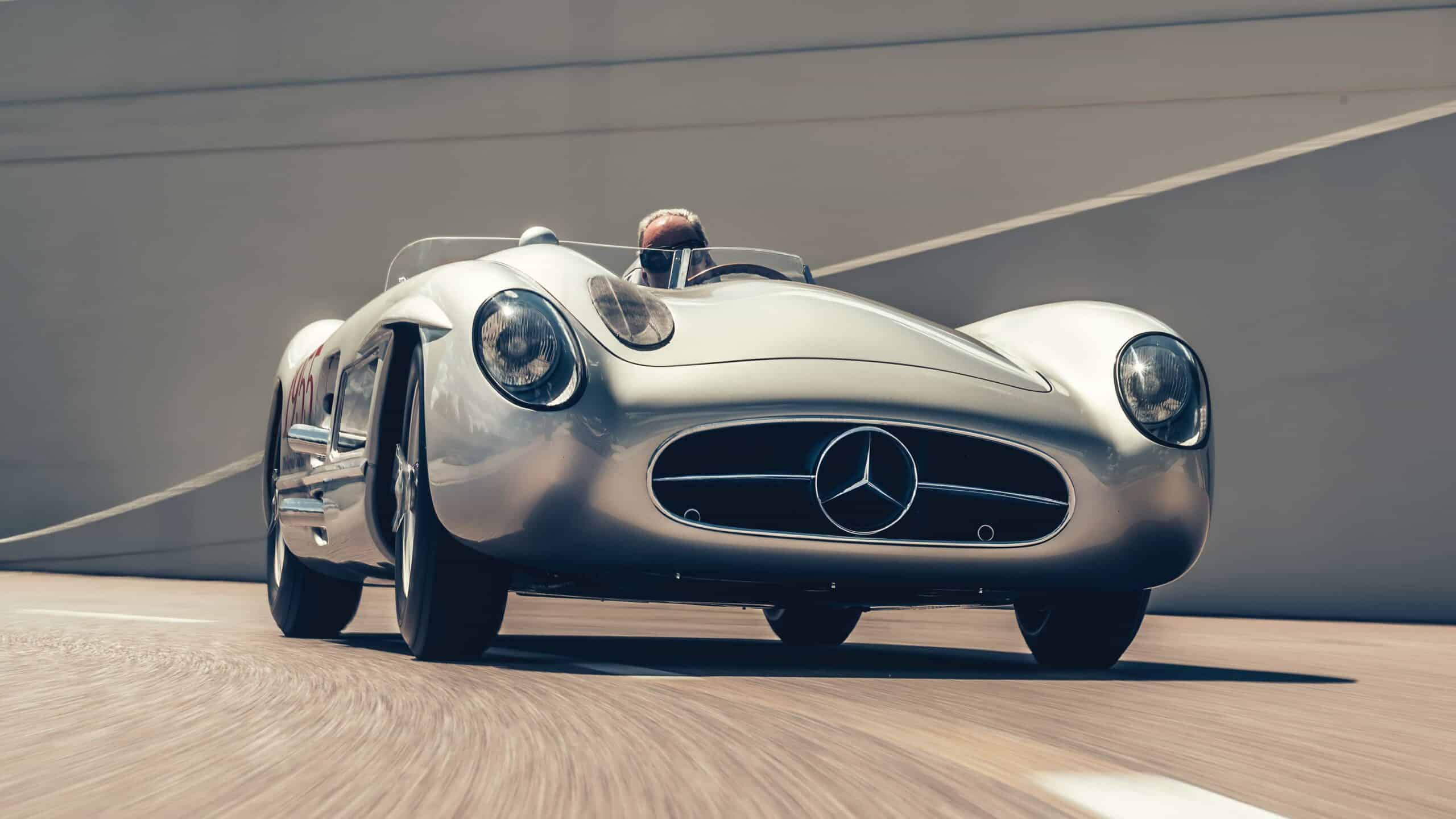Driving the ultimate Mercedes-Benz 300 SLR: first-ever track test