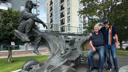 Coffee with Ronnie Peterson’s brother before Silverstone scramble